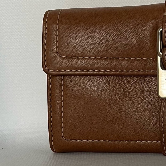 Givenchy Buckle Snap Leather Long Wallet - Picture 17 of 17